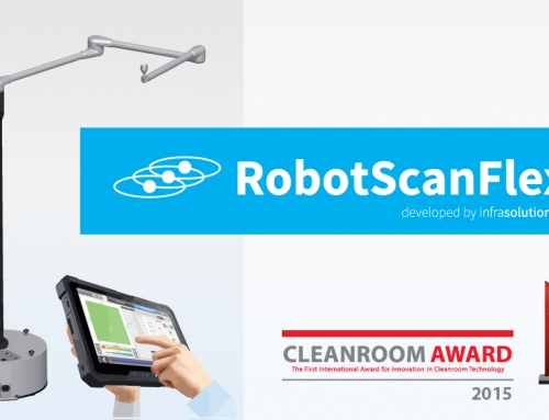 InfraSolution gewinnt mit “RobotScan Flex” den Cleanroom Award